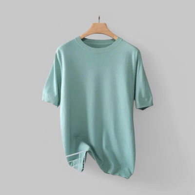 Herren bequemes klassisches T-Shirt | Kurzarm
