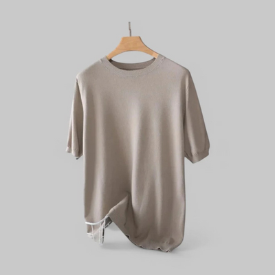 Herren bequemes klassisches T-Shirt | Kurzarm