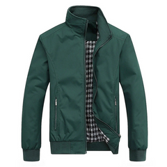 Herren elegante Bürojacke | Wasserdichte in Grün