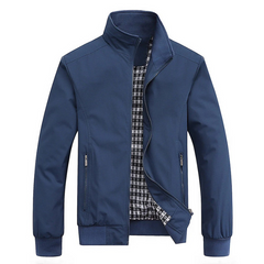 Herren elegante Bürojacke | Wasserdichte in Blau