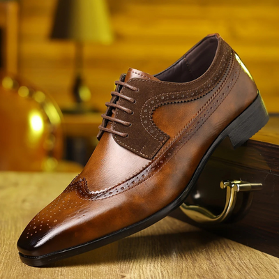 Herren elegante Oxford-Anzugschuhe | Anzug