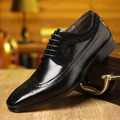 Herren elegante Oxford-Anzugschuhe | Anzug