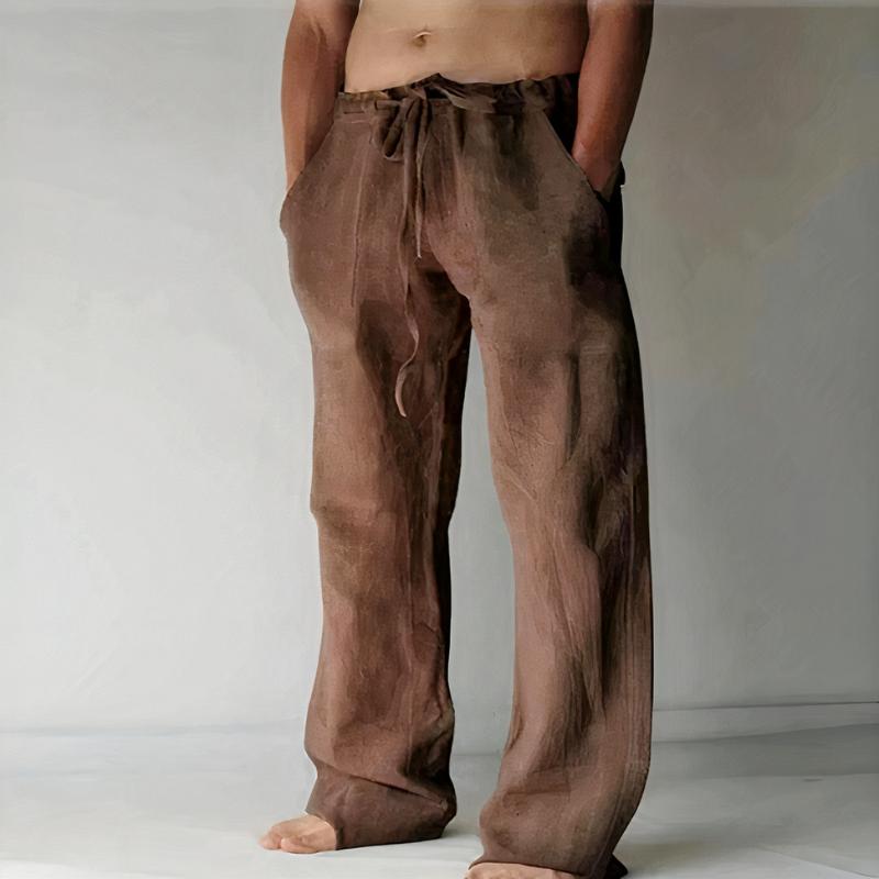 Herren elegante Strandhosen | Lang