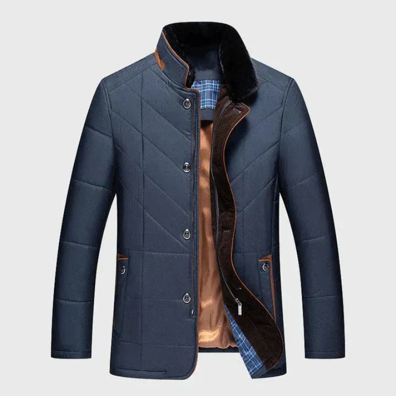 Herren eleganter Premium-Mantel | Warme