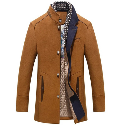 Herren eleganter Wintermantel | Warme