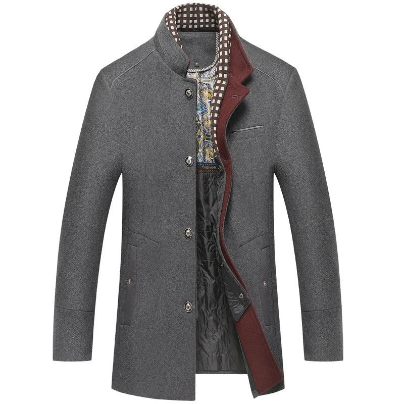Herren eleganter Wintermantel | Warme