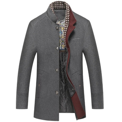 Herren eleganter Wintermantel | Warme