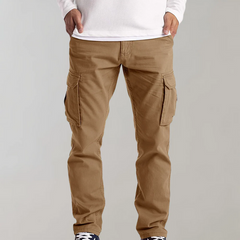 Herren klassische Cargohose | Cargo in Braun