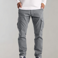 Herren klassische Cargohose | Cargo in Grau