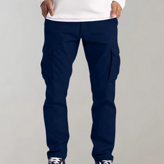 Herren klassische Cargohose | Cargo in Marineblau