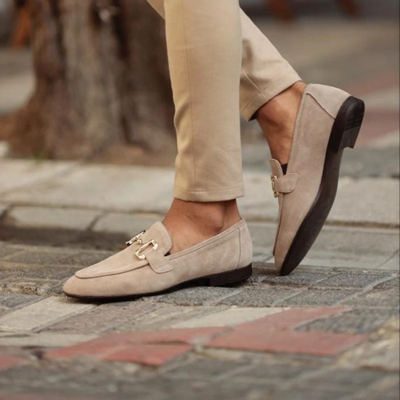 Herren klassische elegante Loafer | Anzug