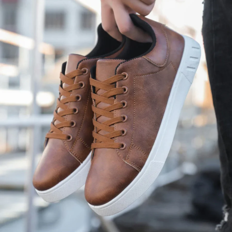 Herren klassische elegante Sneaker | Bequem