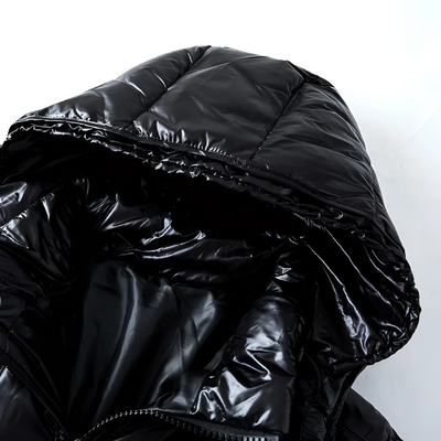 Herren klassische gesteppte Kapuzenjacke | Beheizbare