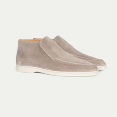 Herren klassische Loafer-Stiefeletten | Bequeme in Beige