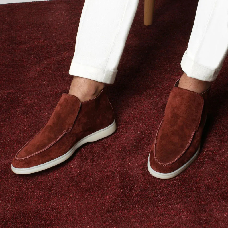 Herren klassische Loafer-Stiefeletten | Bequeme