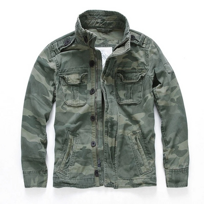 Herren klassische Militärjacke | Übergang