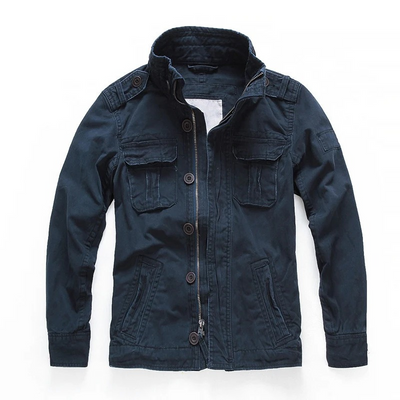 Herren klassische Militärjacke | Übergang