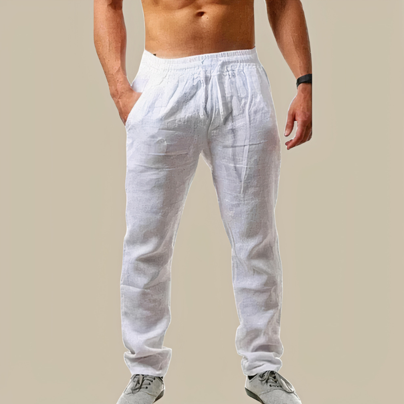Herren klassische Sommerhosen | Leichte