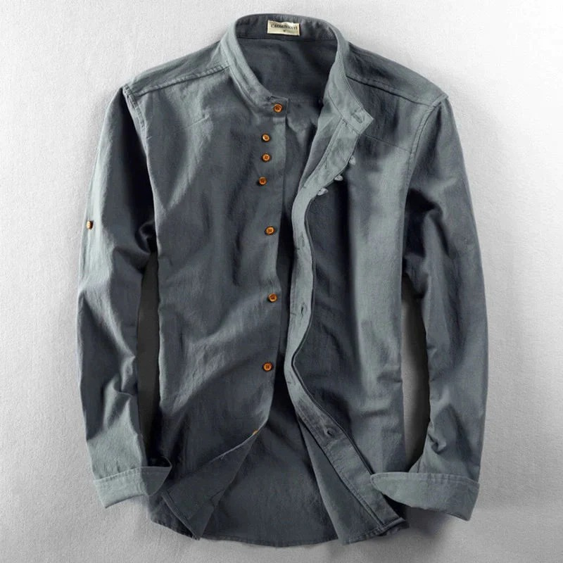 Herren klassisches elegantes Hemd | Langarm