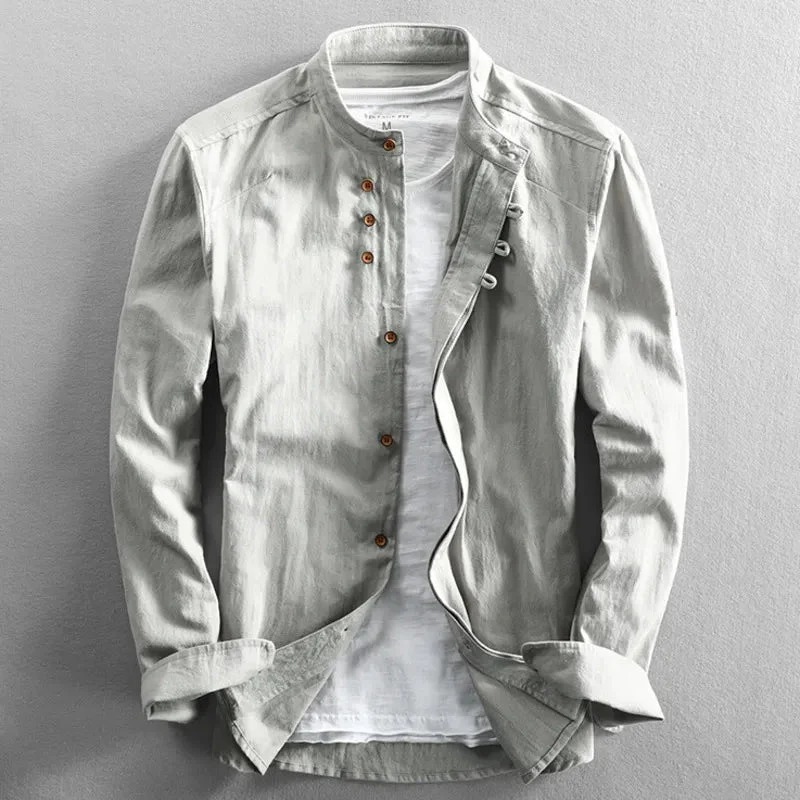 Herren klassisches elegantes Hemd | Langarm