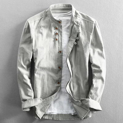 Herren klassisches elegantes Hemd | Langarm