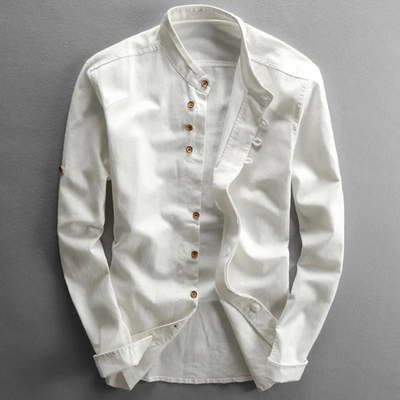 Herren klassisches elegantes Hemd | Langarm