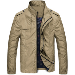 Herren lässige leichte Bürojacke | Warme in Khaki