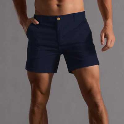 Herren lässige Shorts mit schmaler Passform | Kurze