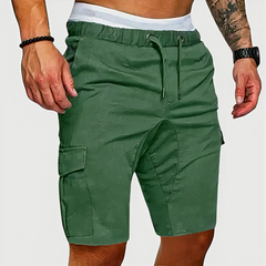 Herren lässige Sommer-Cargo-Shorts | Wander in Grün