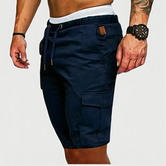 Herren lässige Sommer-Cargo-Shorts | Wander in Blau