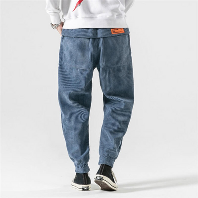 Herren moderne Cordhose | Baggy