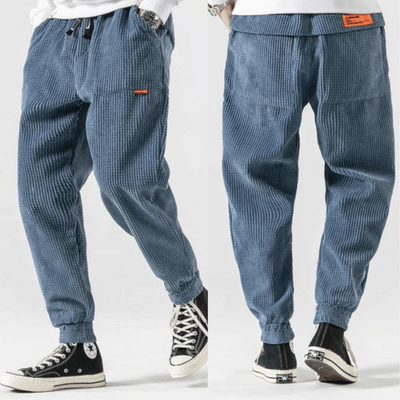 Herren moderne Cordhose | Baggy