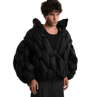 Herren moderne trendige Steppjacke | Winter