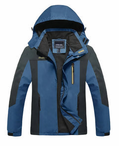 Herren Outdoor-Wasserdichter Mantel - Hoffman in Blau