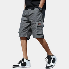 Stylische Shorts mit mehreren Taschen für Herren | Cargo in Grau