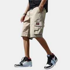 Stylische Shorts mit mehreren Taschen für Herren | Cargo in Khaki