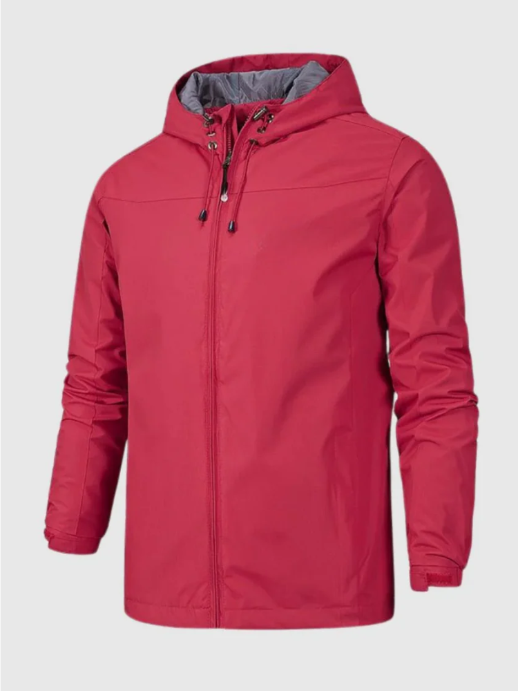 Herren wasserdichte Kapuzenjacke | Ultraleichte