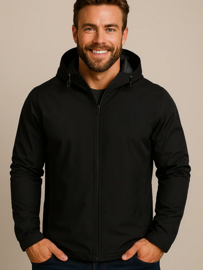 Herren wasserdichte Kapuzenjacke | Ultraleichte