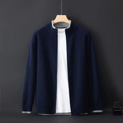 Herren weiche Herbstjacke | leichte in Marineblau
