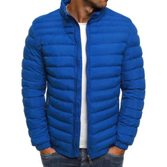 Klassische Herren-Winterjacke - Fridolin in Blau