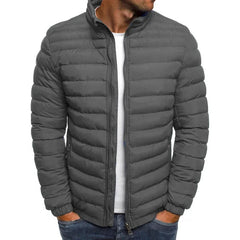 Klassische Herren-Winterjacke - Fridolin in Grau