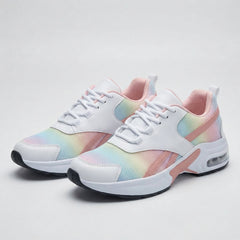 Maria - Damen Komfortschuhe mit Gedämpfter Einlegesohle in Regenbogen