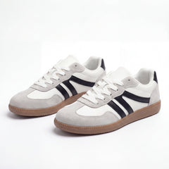 Nala | Bequeme Komfort-Sneaker in Weiß/Schwarz