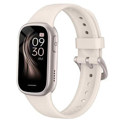 AquaFit Smartwatch – Wasserdicht und mit langer Akkulaufzeit in Weiß