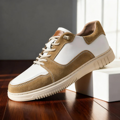 Julian | Zeitlose Wildleder Sneakers für Herren in Braun