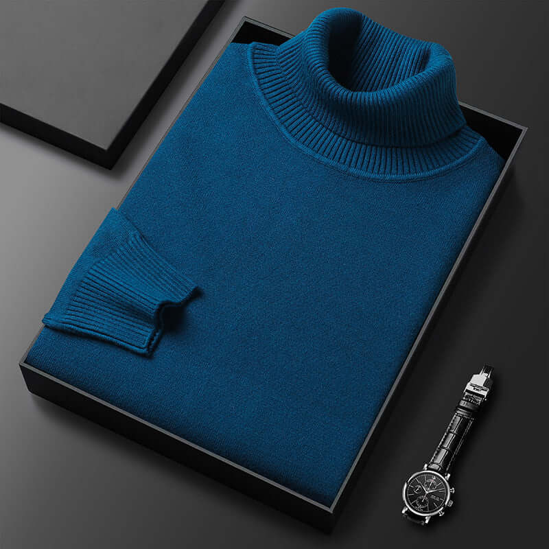 Warmer Premium-Rollkragenpullover - Norbert