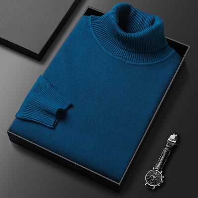 Warmer Premium-Rollkragenpullover - Norbert
