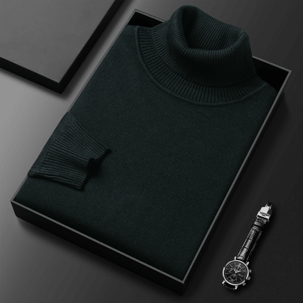 Warmer Premium-Rollkragenpullover - Norbert