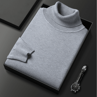 Warmer Premium-Rollkragenpullover - Norbert