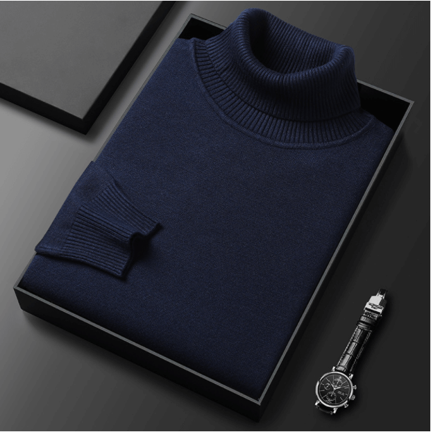 Warmer Premium-Rollkragenpullover - Norbert